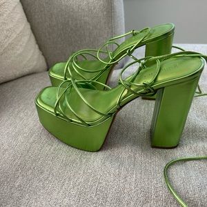 Gianni bini metallic platforms